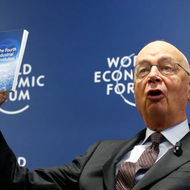 Image of: "Fourth Industrial Revolution" by Klaus Schwab